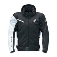 STJ033DT ST-X BACK-iD D3O JAC BLACK/WHITE｜メッシュジャケット｜の