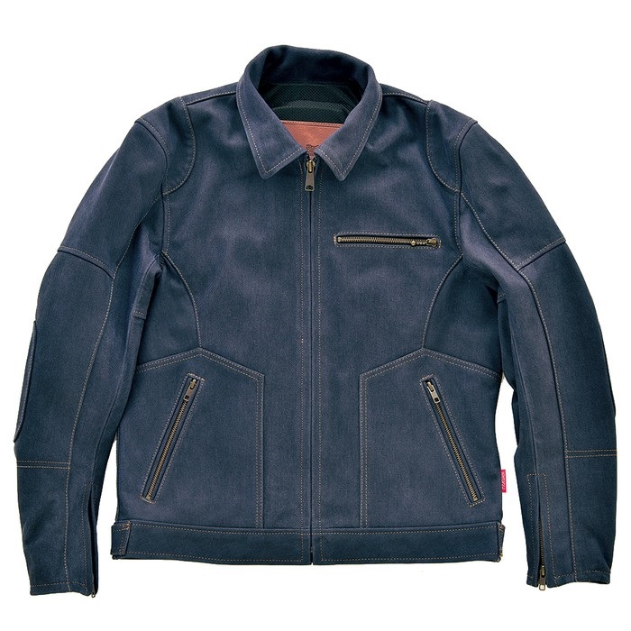 レディース RFVL-2203 SHIRTS COLLAR RIDERS LEATHER JACKET INDIGO
