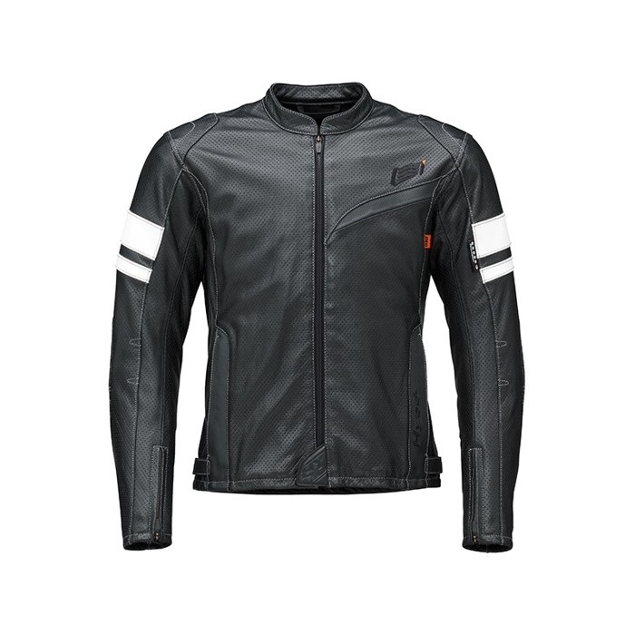 HSL306D ALEM D3O ST-X Lite LEATHER JAC BLACK/WHITE｜レザー