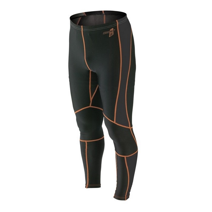 HRU003 BOOST UNDER PANTS BLACK/ORANGE｜下半身インナーウェア