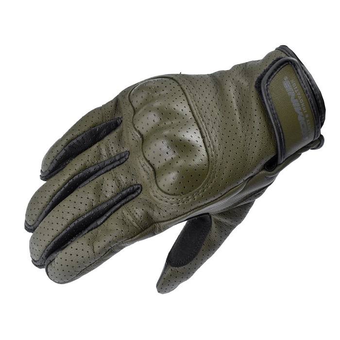 GK-257 ベンティッドプロテクトレザーグローブ 【Olive】｜レザー