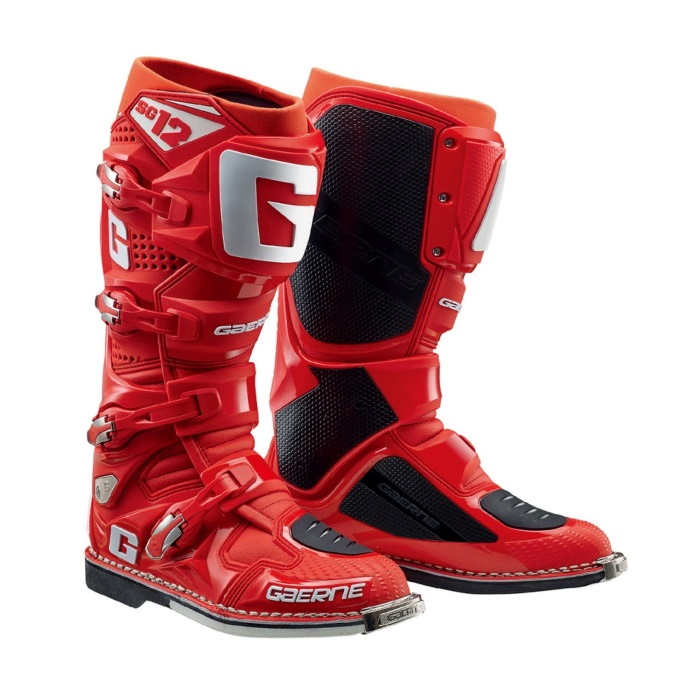 GAERNE ガエルネ　SG-12 レッド　28cm GAERNE ガエルネ SG-12 エスジー12 オフロードブーツ ソリッド
