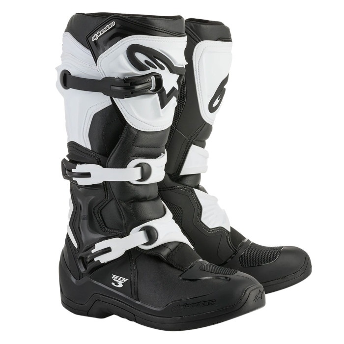 Alpinestars バイクブーツ ブラック/ホワイト トライアルブーツ 【公式