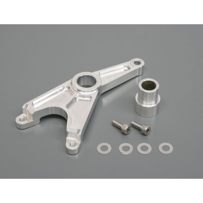 【在庫限り】 リアキャリパーサポート(2POT 84mmピッチ＆STD径) ZEPHYR1100 92-06/RS 96-02(シルバー)