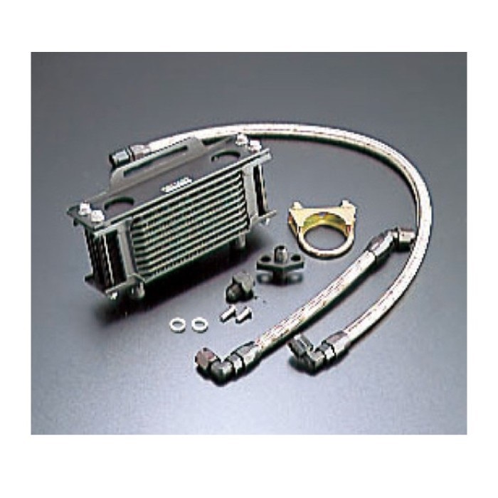SR400用WM製オイルクーラー※これ以上の値下げはございません！ 車種別ストレートオイルクーラーキット(横) #6 4.5-10R SR400 -17