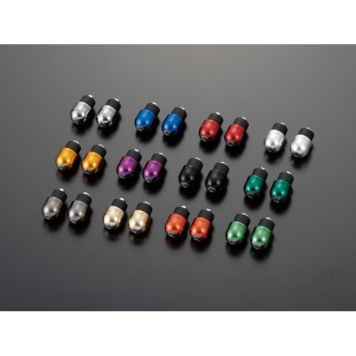 POSH FAITH KAWASAKI車用M5タイプアルミバーエンド｜バーエンド