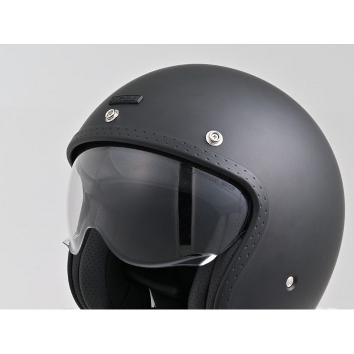 DN-007P ジェットヘルメット マットブラック｜ジェットヘルメット｜の