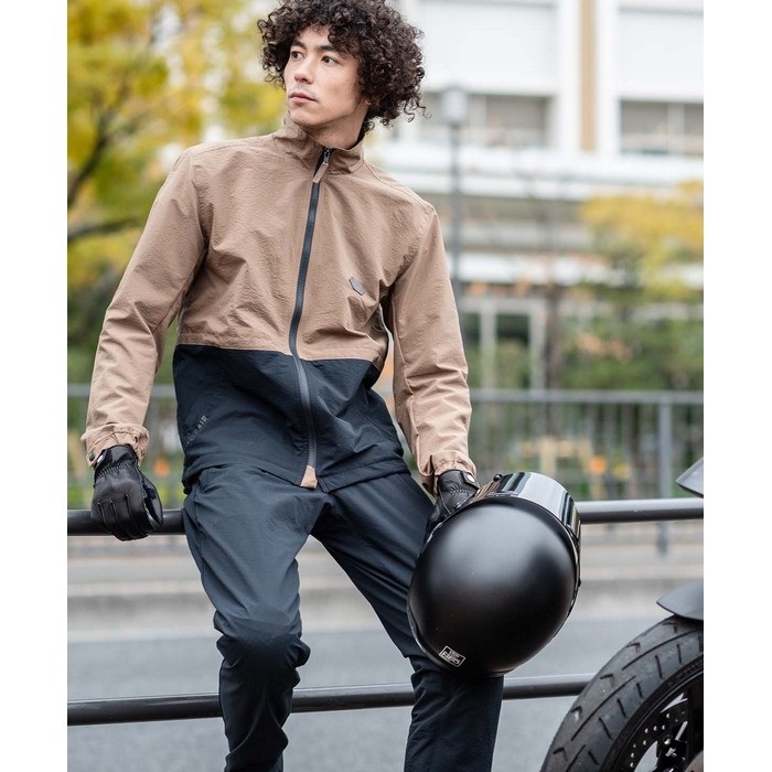 6597 LITE AIR BLOUSON メッシュジャケット ブラウン/ベージュ
