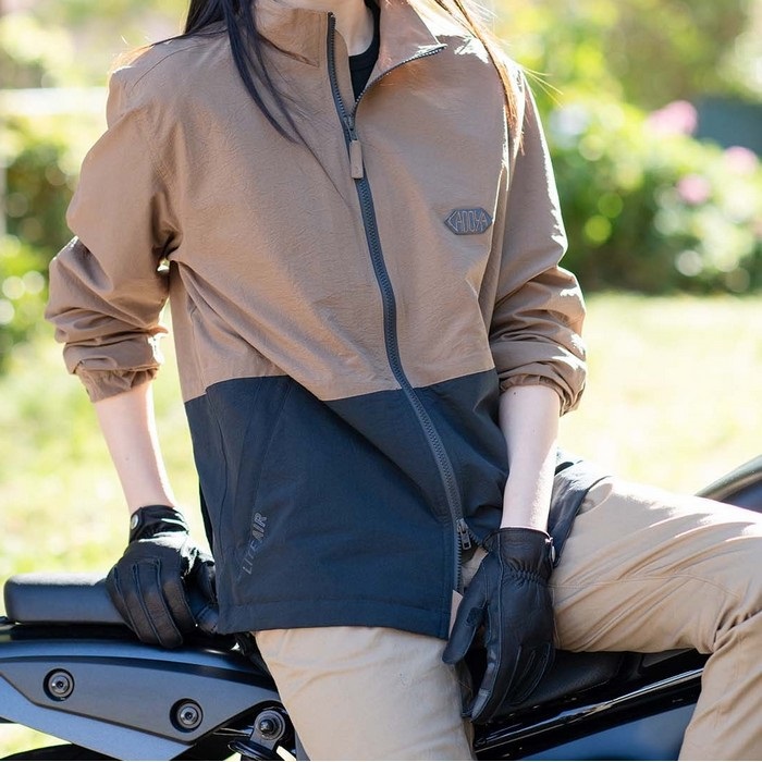 6597 LITE AIR BLOUSON メッシュジャケット ブラウン/ベージュ