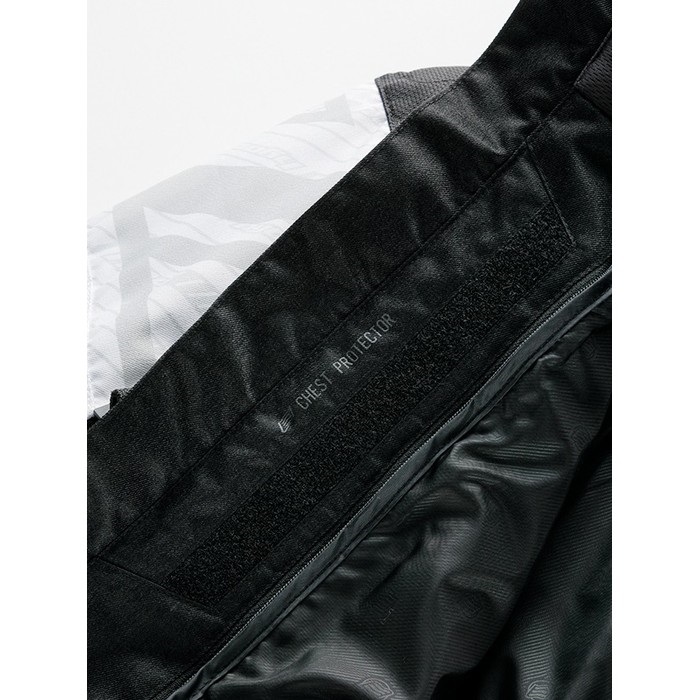 STJ033DT ST-X BACK-iD D3O JAC BLACK/WHITE｜メッシュジャケット｜の