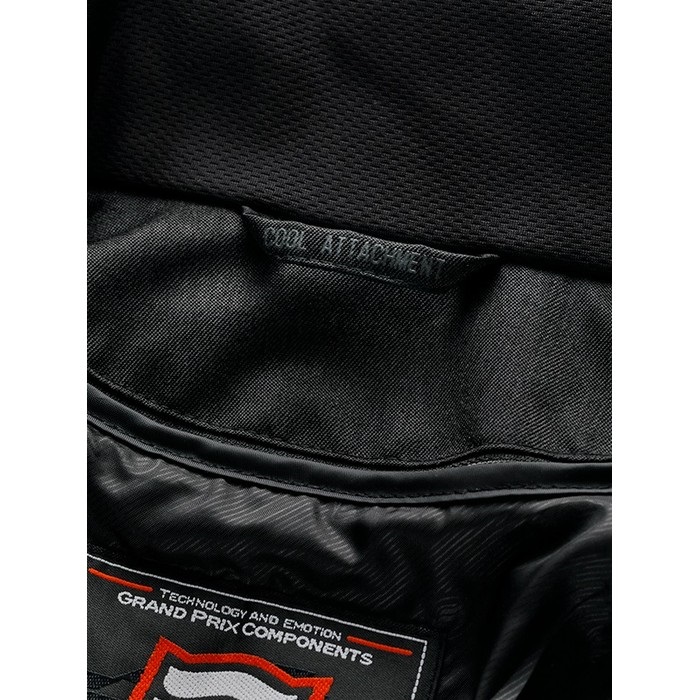 STJ033DT ST-X BACK-iD D3O JAC BLACK/WHITE｜メッシュジャケット｜の