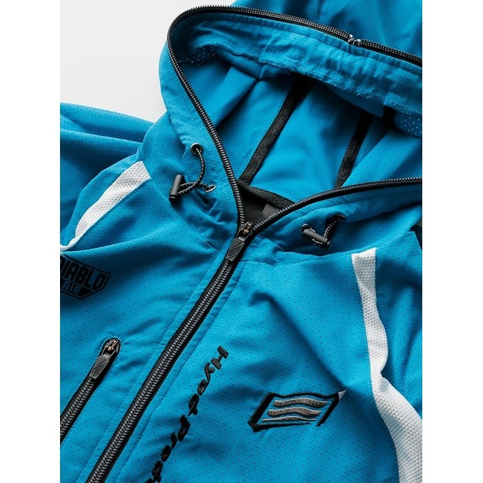 STJ331DM ST-S UCHIMIZU VENTED D3O COOL DRY PARKA NAVY/WHITE