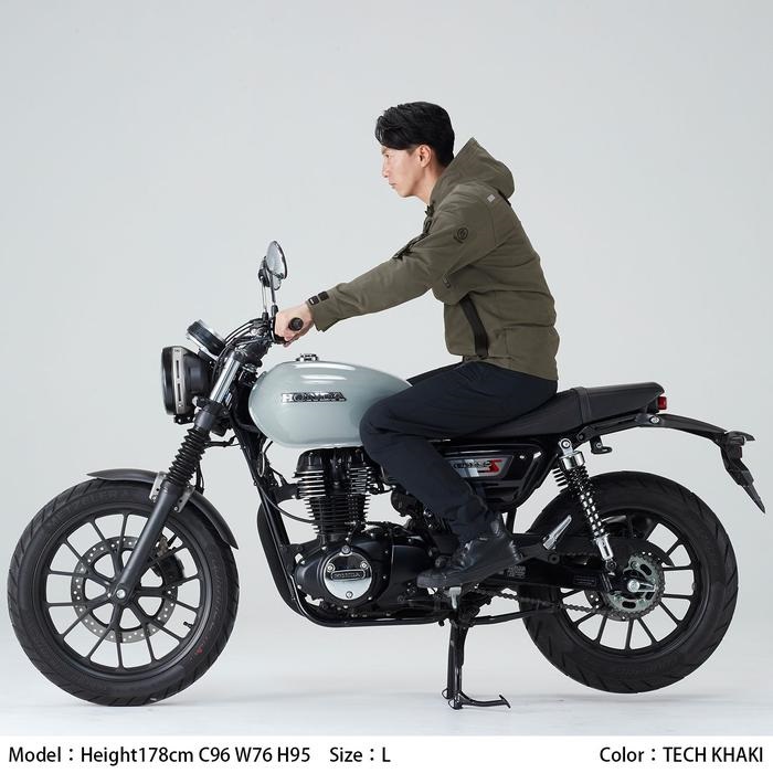 RSタイチ クイックドライ パーカ RSJ335 TECH KHAKI M タイチ公式通販】RSJ335 クイックドライパーカ | TAICHI