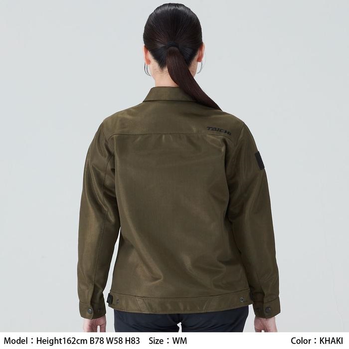 RSJ353 マイルズ エアージャケット KHAKI｜メッシュジャケット｜の通販