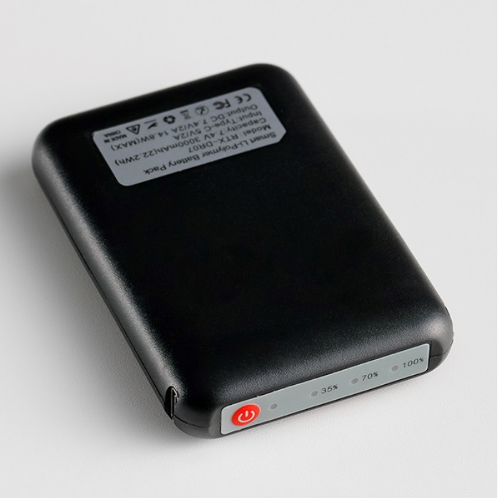 HHG501 ST-X HEATING RIDE GLOVES ブラック/ホワイト｜電熱グローブ