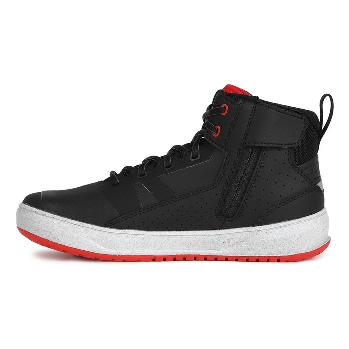 バイクウェア・装備 SUBURB ZIP UP AIR SHOES SUBURB ZIP UP AIR SHOES B78-BLACK/RED-LAVA｜シューズ｜の通販なら