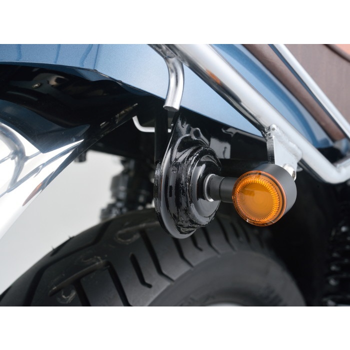 デュアルカウル ライト ウインカー装着済 ステー付属 NEW Z2タイプ ウインカーステー/ショート フラットタイプ(2本SET