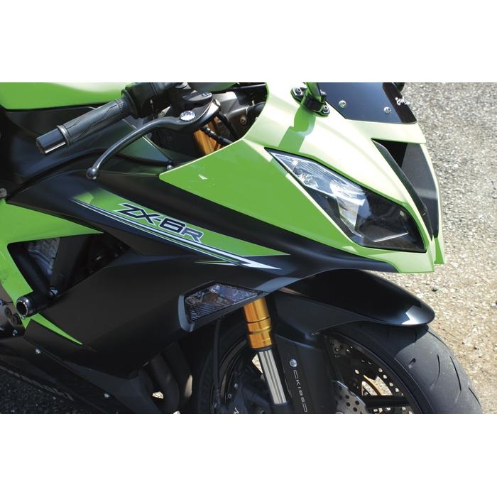 フロントスモークウインカーレンズセットNINJA250(2013-2021)ZX-25R
