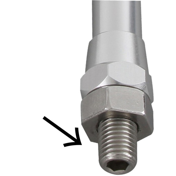 マシンドZ2タイプミラータイプ2(左右共通)10mm(正ネジ)｜ミラー