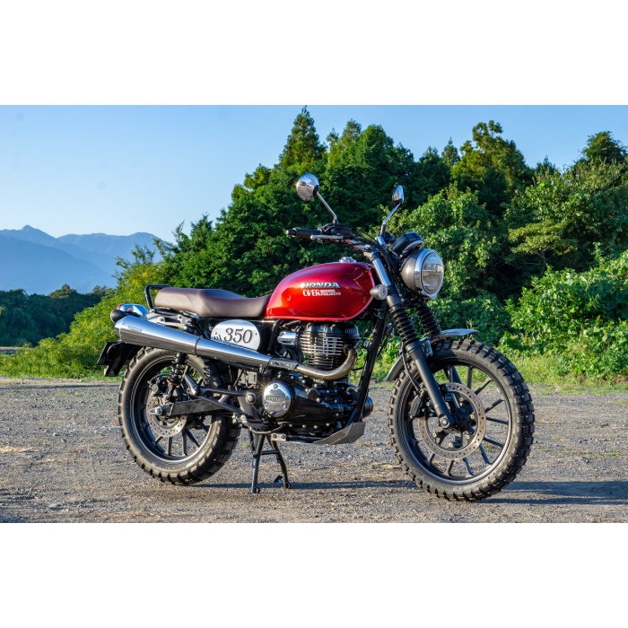 GB350 OVER Racing SSEメガホンUPフルエキゾーストマフラー OVER RACING オーヴァー SSEメガホン UP GB350 HONDA ホンダ