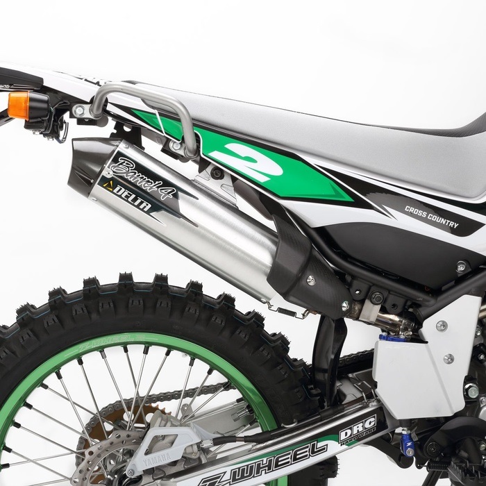 バレル4サイレンサー WR250R/WR250X｜スリップオンサイレンサー・汎用