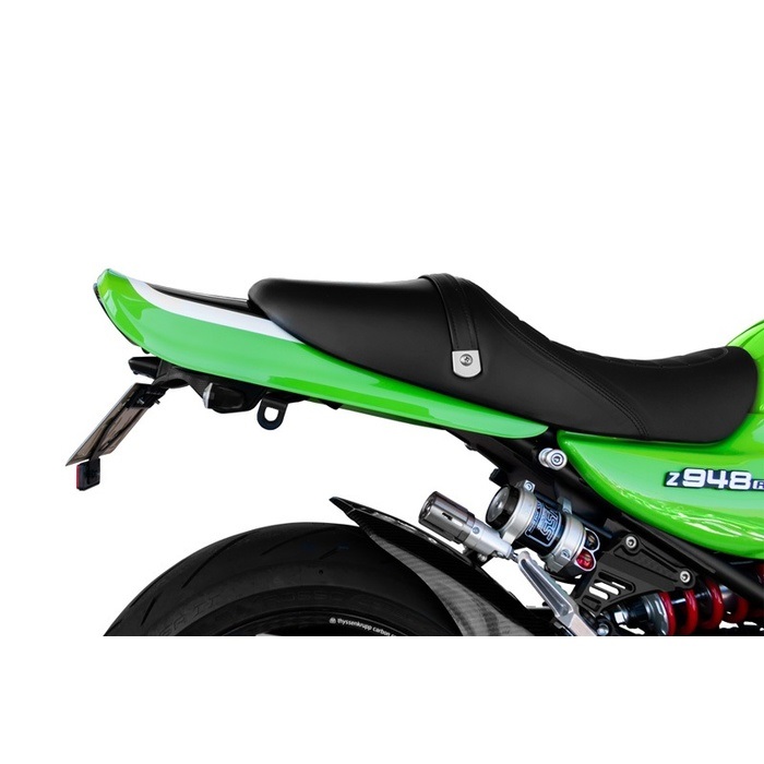 mash　z900rs エボニーカラー　マジカルレーシングロングテール カワサキ Z900RS/CAFE ロングテールカウル エボニー x シルバー