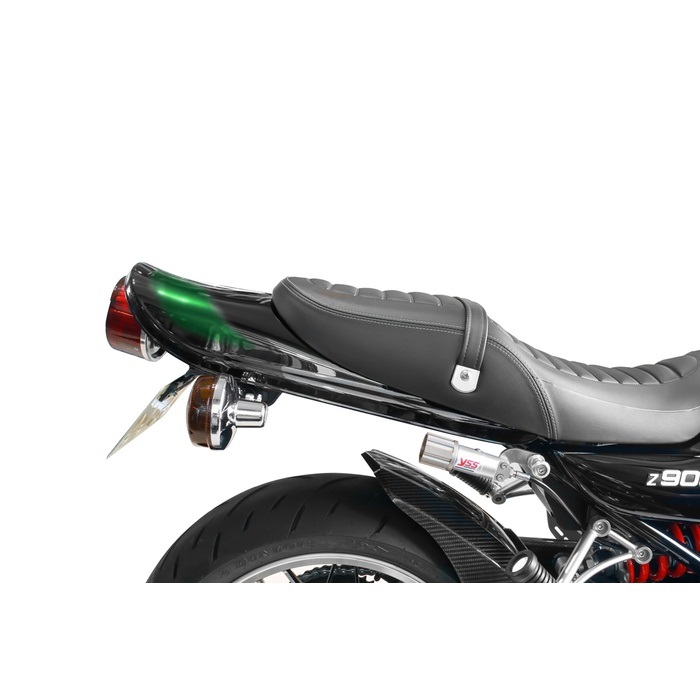 ロングテールカウル エボニー×キャンディライムグリーン Z900RS