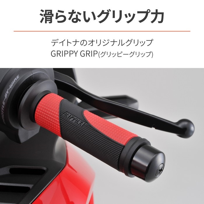 GRIPPY GRIP GG-D-TAPERD-BASE（全長122mm）Ф22.2ハンドル用 貫通