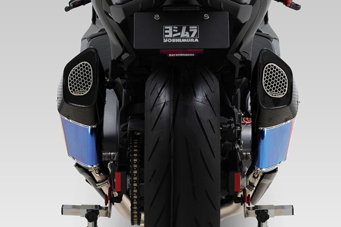 機械曲 R-11Sq R チタンサイクロン 2本出し 政府認証 フル