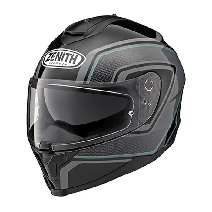 在庫限り】 YF-9 ZENITH スポーツストライプ シアンブラック｜フル 