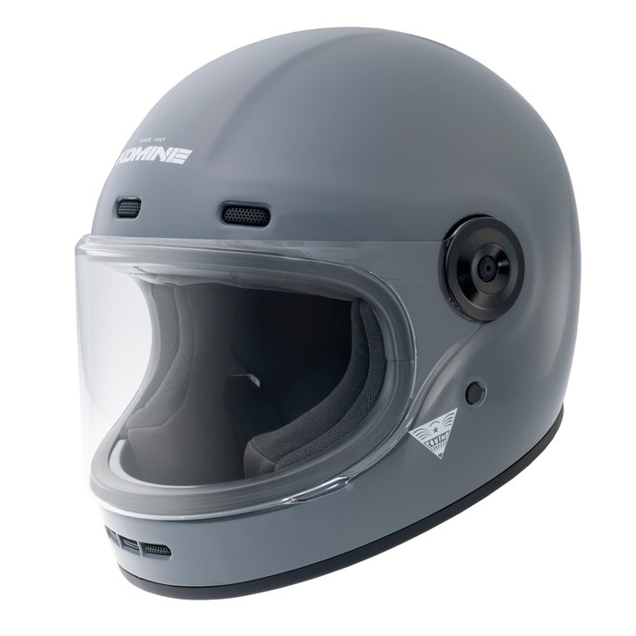 HK-190 ネオレトロフルフェイスヘルメット 【Basalt Grey】｜フル 