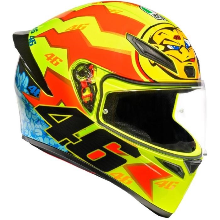 在庫限り】 K1 S JIST Asian Fit フルフェイスヘルメット ROSSI 2001 