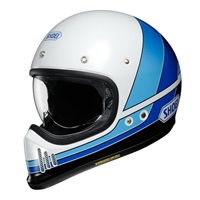 【在庫限り】 EX-ZERO EQUATION (イーエックス - ゼロ イクエージョン) TC-11 WHITE/BLUE フルフェイスヘルメット