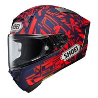 【在庫限り】 X-Fifteen X-Fifteen MARQUEZ DAZZLE TC-10 RED/BLUE フルフェイスヘルメット