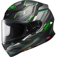 【在庫限り】Z-8 CAPRICCIO TC-4 GREEN/BLACK フルフェイスヘルメット