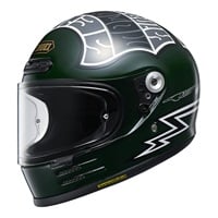 Glamster HEIWA MOTORCYCLE (グラムスター ヘイワモーターサイクル) TC-4 GREEN/GREY フルフェイスヘルメット