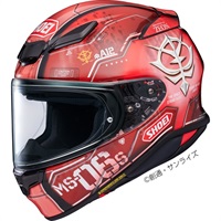 【予約受付中】 Z-8 MS-06S シャア専用ザクⅡ TC-1 RED/BLACK フルフェイスヘルメット