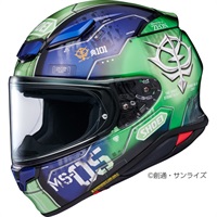【予約受付中】 Z-8 MS-05 ザクⅠ TC-11 GREEN/BLUE フルフェイスヘルメット