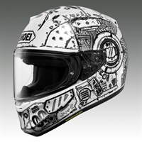 WYVERN０ ZERO CODE ワイバーン ゼロ コード TC-6 WHITE/BLACK　フルフェイスヘルメット