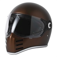 X HELMET MATT BROWN
