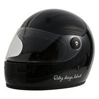 TT HELMET BLACK×GOLD フルフェイスヘルメット