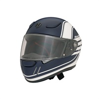 ブレードランナー フルフェイスヘルメットグラフィックユーロマットブルー