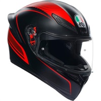 【在庫限り】 K1 S JIST Asian Fit フルフェイスヘルメット WARMUP MATT BLACK/RED