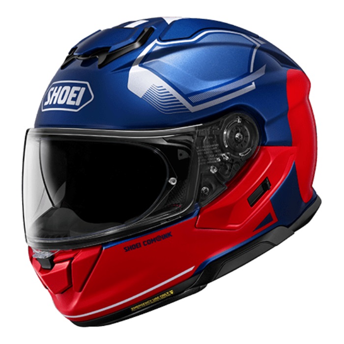 ［最終値下げ］SHOEI GT-Air 2 XL ミラーシールド赤青 ヘルメット GT-Air3 MIKE (ジーティー - エアー スリー マイク) TC-2 BLUE/RED