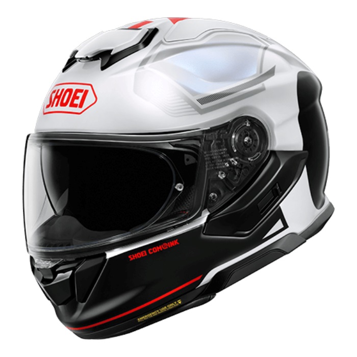 shoei gt-air マットブラックホワイトライン　Mサイズ✨新品ミラー搭載 GT-Air3 MIKE (ジーティー - エアー スリー マイク) TC-6 WHITE/BLACK