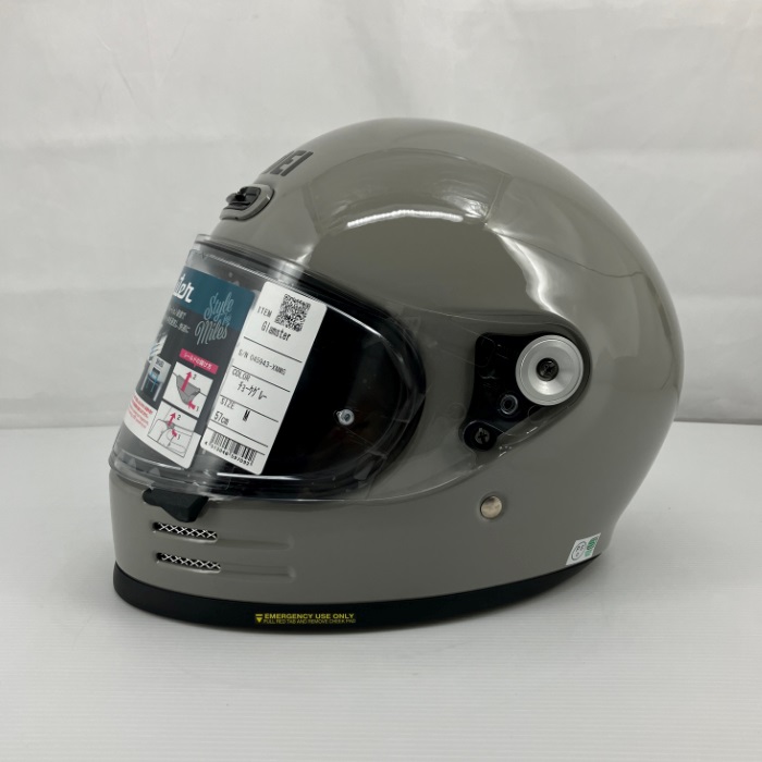 SHOEI フルフェイスヘルメット グレー グラムスター Webike | SHOEI ショウエイ Glamster［グラムスター モスグリーン