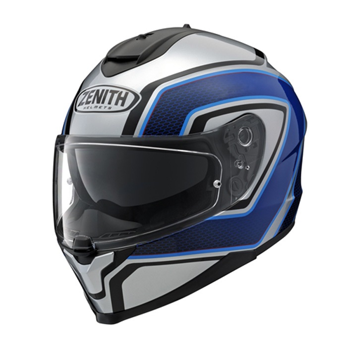 カズアキ様用　新品　YAMAHA YF-9 ZENITH XL YF-9 ZENITH スポーツストライプ フルフェイスヘルメット ブルー