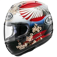 Kiki　　Arai RX-7X ヘルメット Repsol 5番目の画像 - 【ヘルメットの写真】ホンダ「Arai RX-7X REPSOL