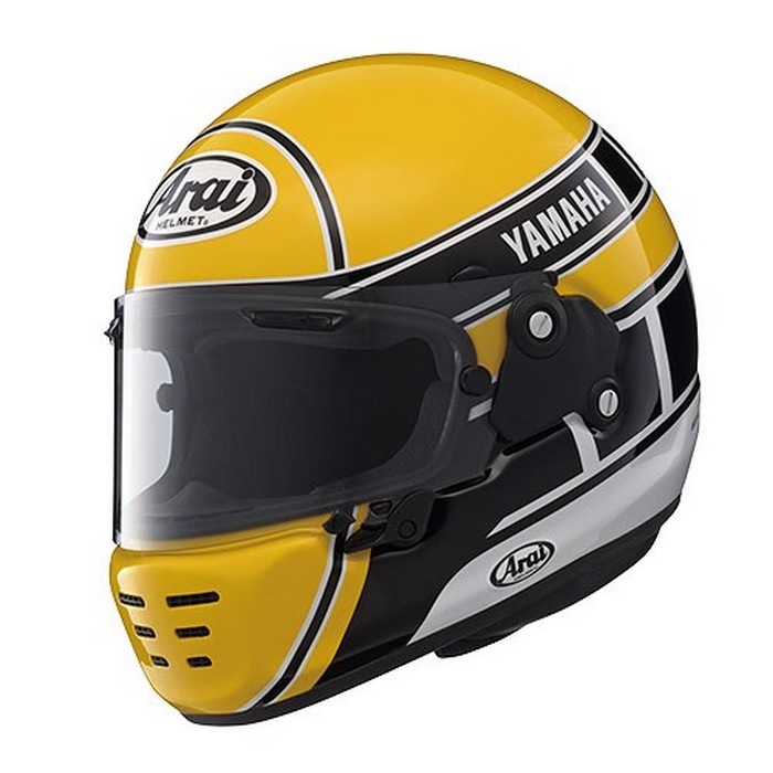 在庫限り】 RAPIDE NEO YAMAHA 70'S LEGEND YELLOW フルフェイス