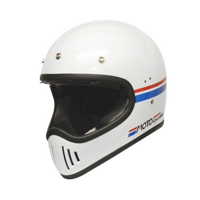 MP400 HOPPER ヘルメット VINTAGE LINE(WHITE)｜フルフェイス